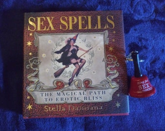 Sex Spells-Bell, Book and CandleSet-Rare Magick Book by Stella  Damian/bell-Ask to bundle items for refund on S&H overages