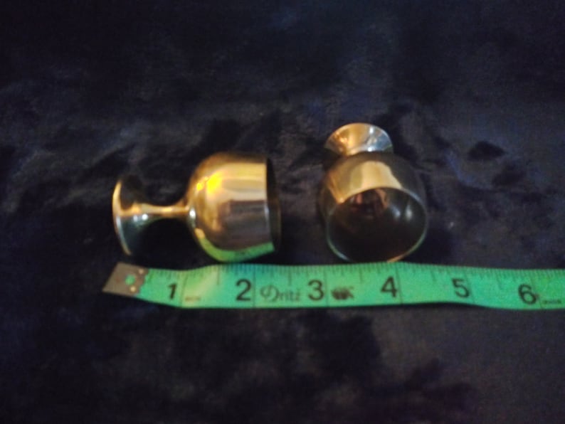 Brass Chalice-Mini Chalice-Travel Altar Chalice-Plumper version has sold out image 8