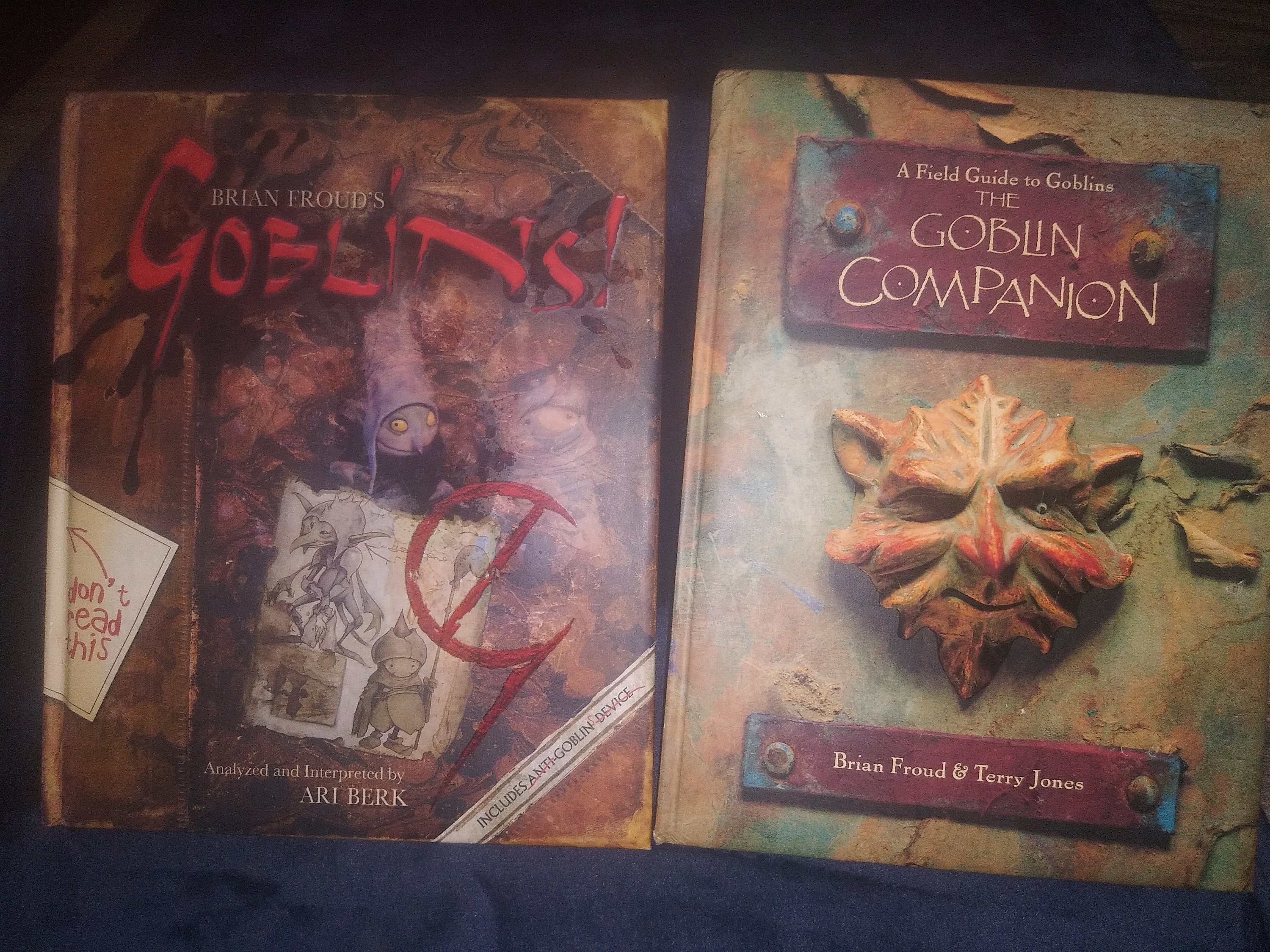 Brian Froud's Goblins Book Set: A Field Guide & Companion