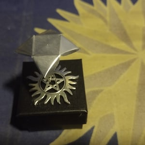 Telekinetic Enhancer: Energy Control Device with Pewter Pentagram