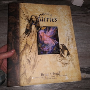 Brian Froud&#39;s-Good Faeries Bad Faeries-A Fun and Beasutiful Hard Cover Book