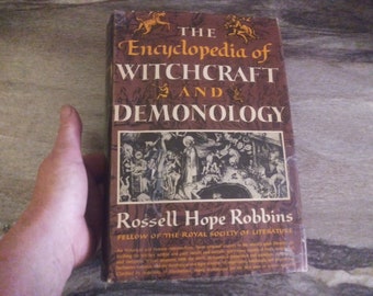 The Encyclopedia of Witchcraft and Demonology-vintage Book - Etsy Australia