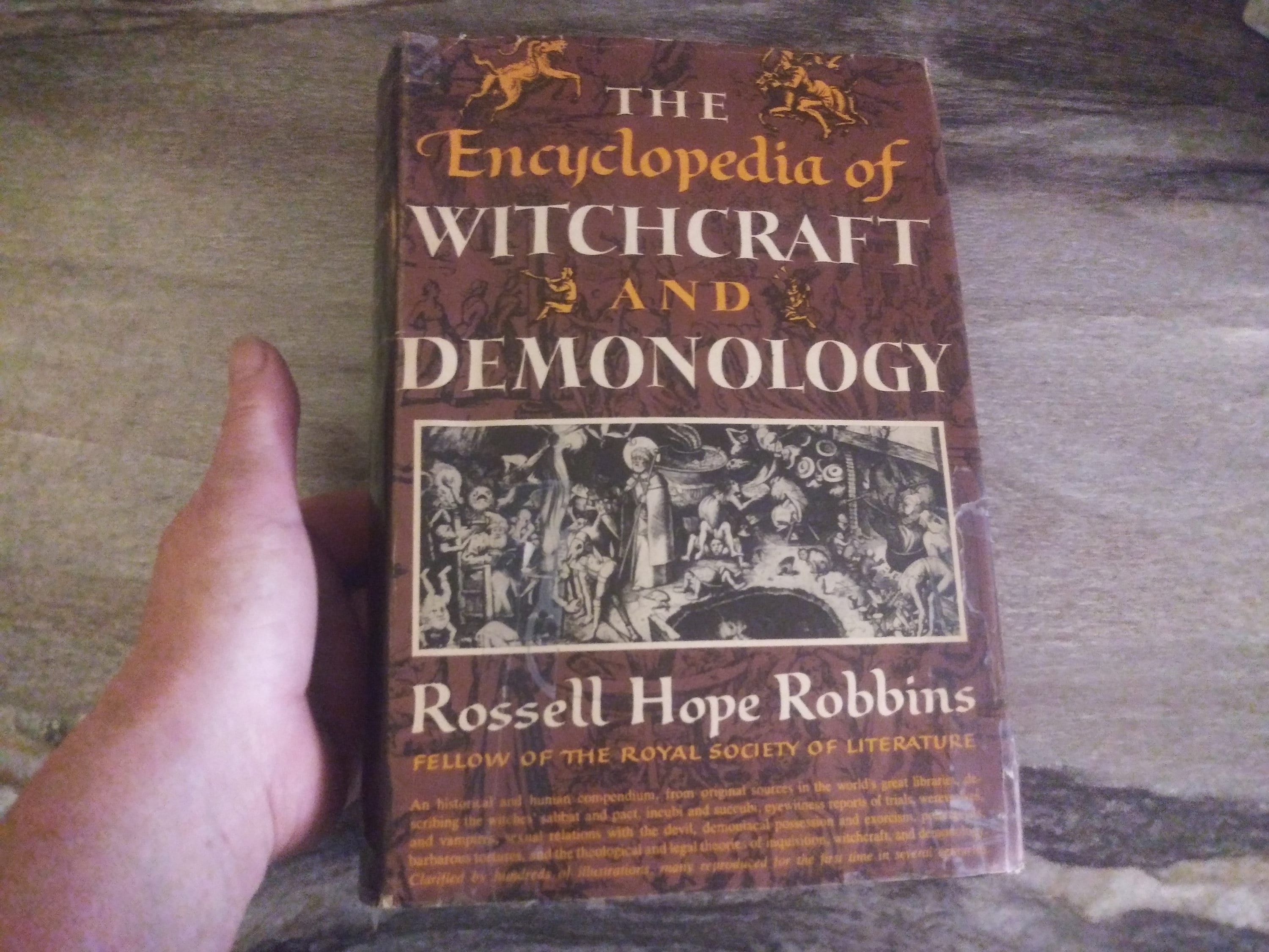 The Encyclopedia of Witchcraft and Demonology-vintage Book