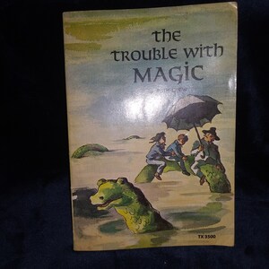 The Trouble with Magic by Ruth Chew-Vintage First Edition-ask to bundle books for refund on shipping and handling overages