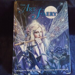 The Art of Faery Hardcover- Brian Froud-Ask to bundle books for refund on shipping overages