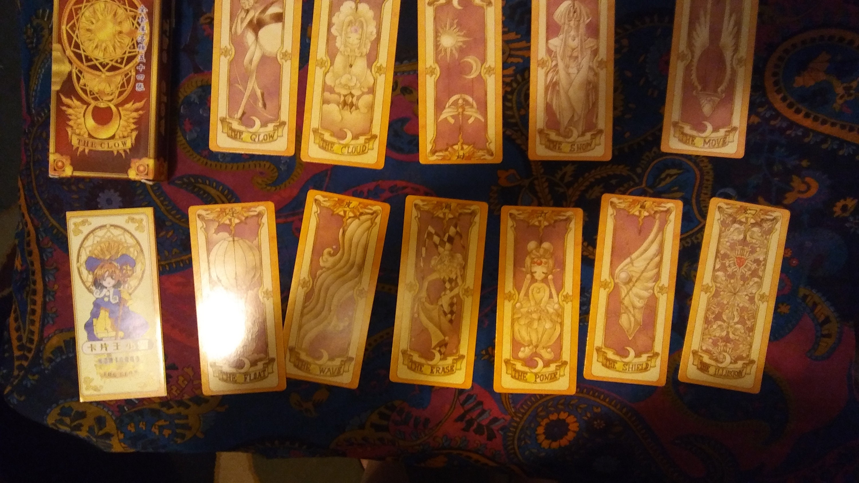 Card Captor Sakura Cards-anime-vintage Clow Cards-tarot - Etsy