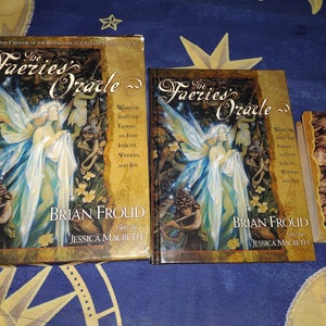 Brian Froud-The Faeries&#39; Oracle-Your choice of Full Set-Book and Deck Set in original box or book only- by Brian Froud and Jessica MacBeth