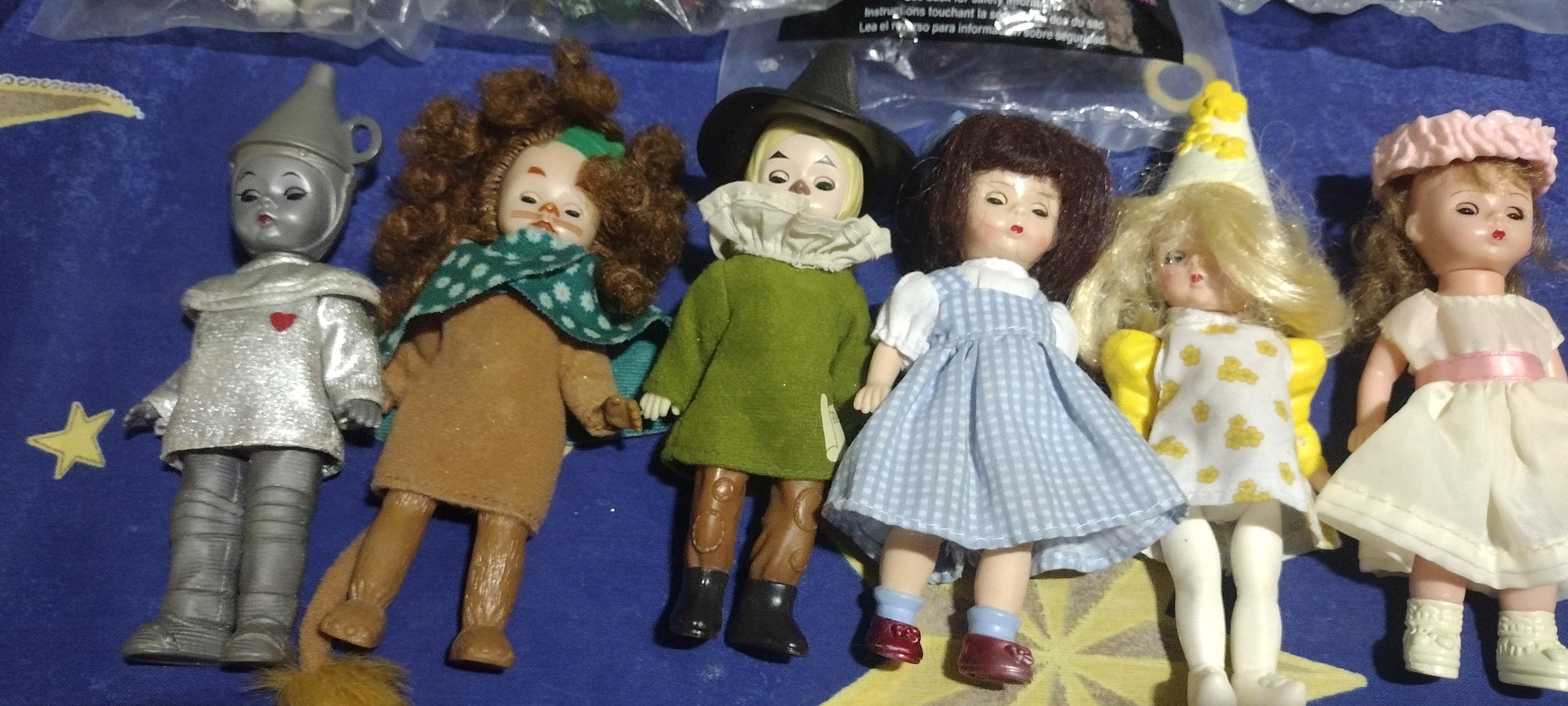 Vintage Madame Alexander Wizard of Oz Dolls: Dorothy, Tin Man ...