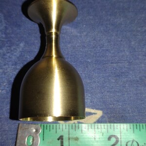 Brass Chalice-Mini Chalice-Travel Altar Chalice-Plumper version has sold out image 5