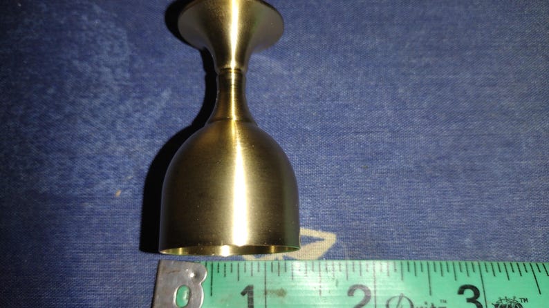 Brass Chalice-Mini Chalice-Travel Altar Chalice-Plumper version has sold out image 5