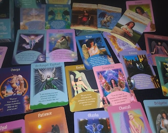 Messages from Your Angels Oracle deck-Vintage-1st edition-Includes cards and original box only