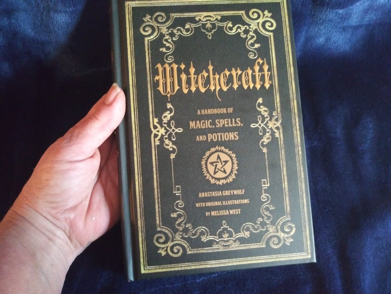 On Sale-Was 28.99-Not Wicca! Witchcraft A Handbook of Magic, Spells and Potions-Dark Witchcraft-Black Magic 