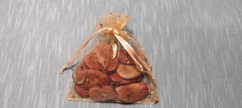 13 Hoodoo Wishing Beans-In a Mojo Bag bild 3