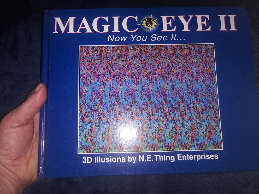 Third Eye Training Bookmagic Eye II Now You See It by Magic Eye Inc