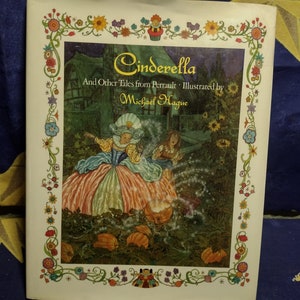Cinderella and Other Tales from Perrault by Charles Perrault-Vintage hardcover edition