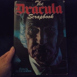 The Dracula Scrapbook: Articles and memorabilia about the vampire legend-Rare vintage Hard cover edition