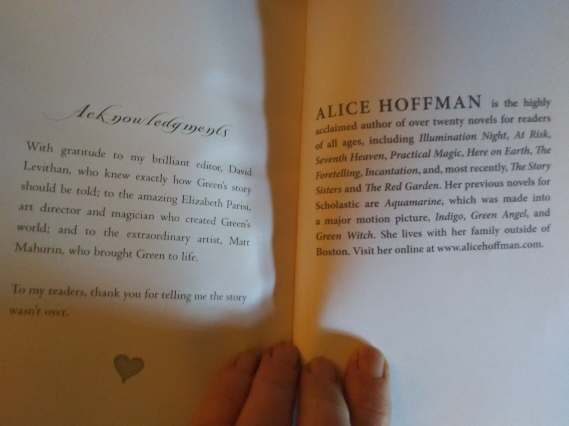 Green Heart by Alice HoffmanTwo Wonderful Magical Tales