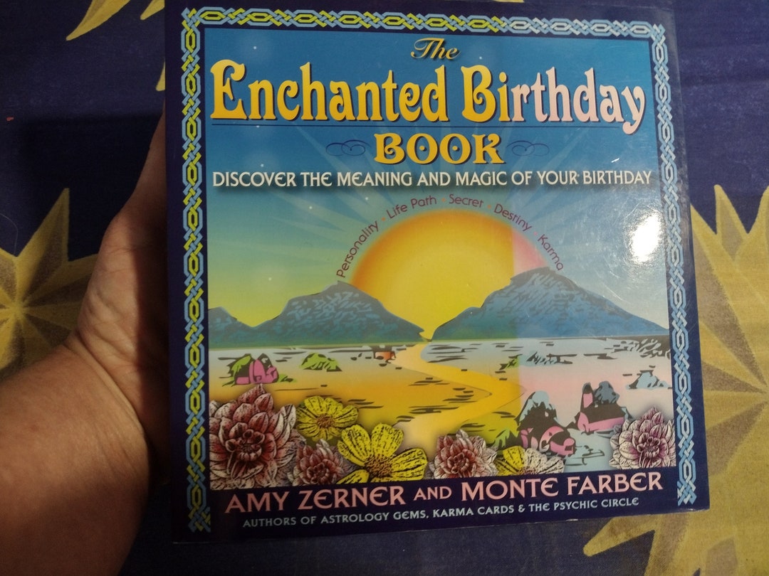 The Enchanted Birthday Book: Discover the Meaning and Magic of - Etsy