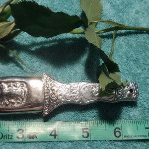 Witches Athame-Letter opener-Druids Stag Athame-A Beautiful-Wonderful-Sturdy-Solid-Quality-Heavy-Stainless Steel Athame