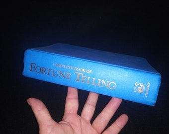 The Complete Book of Fortune Telling-Vintage hardcover edition-(update: with dust jacket)Ask to bundle books for refund on overages