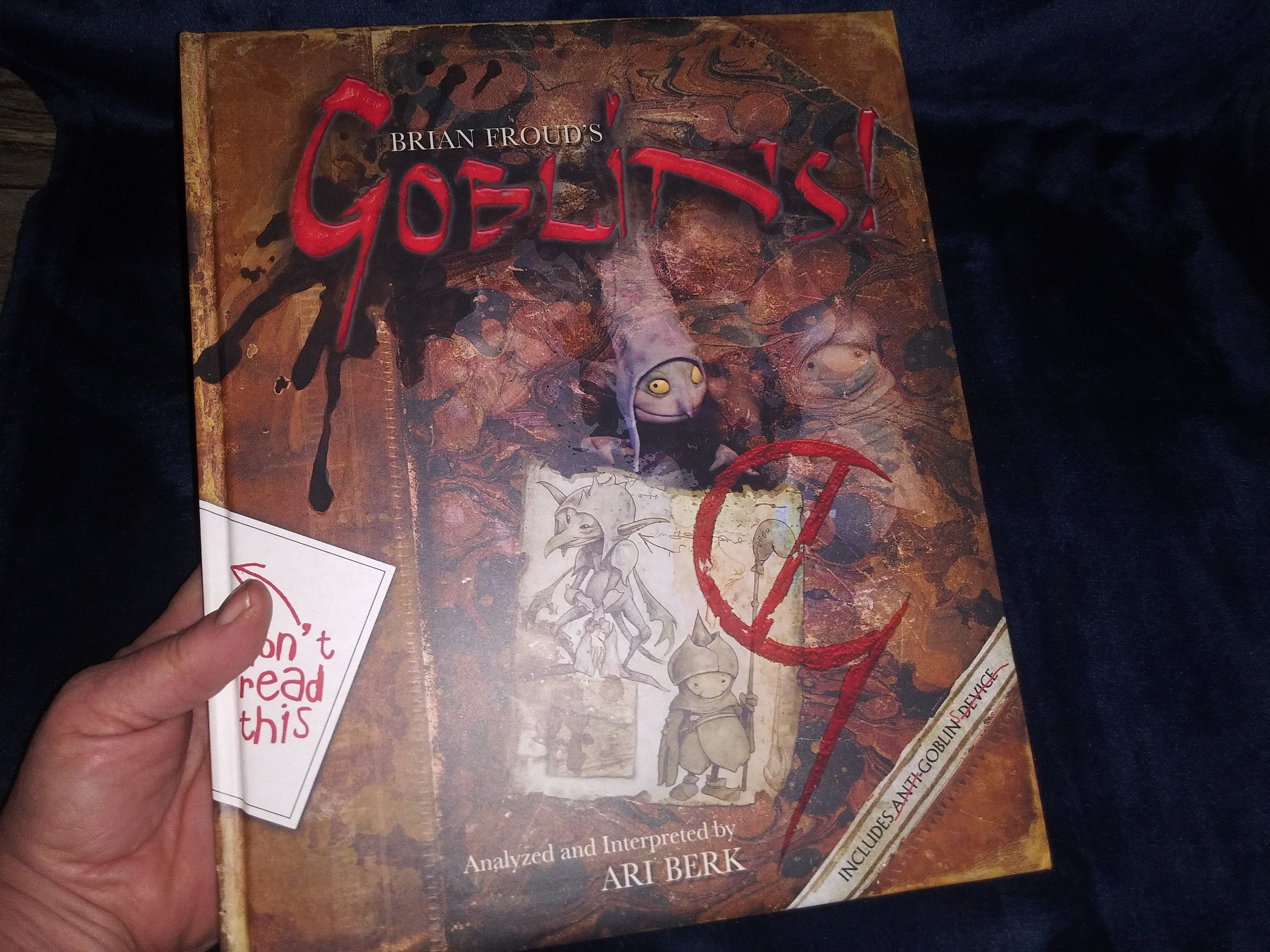 Goblins by Brian Froud-an Awesome-fun-vintage Fairy Goblin Book