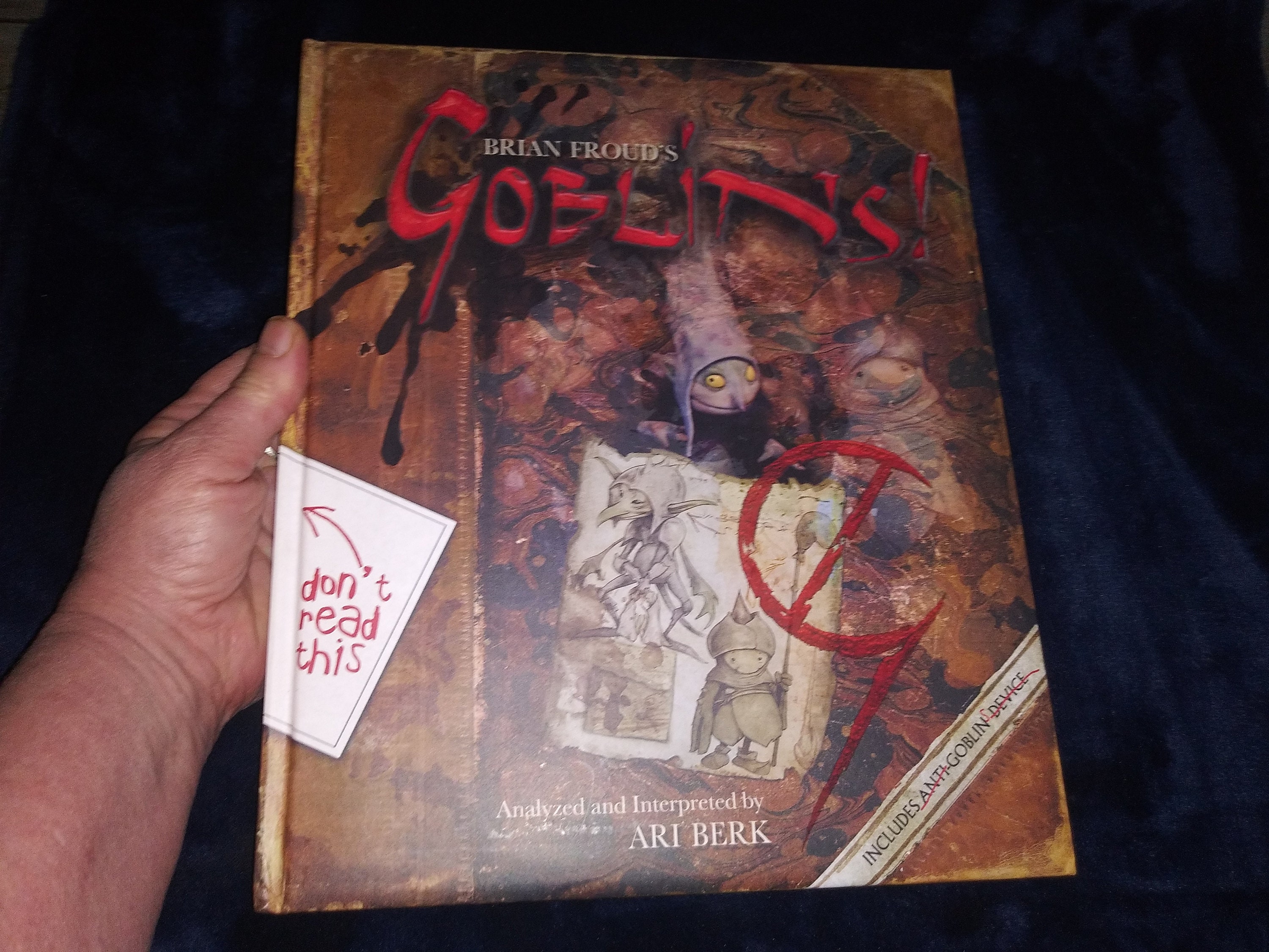 Goblins by Brian Froud-an Awesome-fun-vintage Fairy Goblin Book