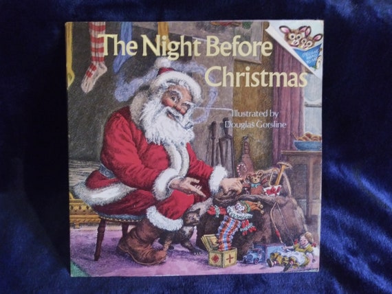 Vintage 'The Night Before Christmas' Book - Classic Christmas Story (1975) "Read details of condition" below