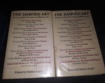 The Damned Art-Very Rare-Witchcraft-Essays in the Literature of Witchcraft-Sydney Anglo-1 book per purchase