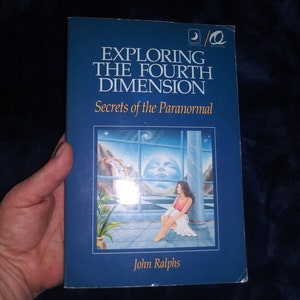 Exploring the Fourth Dimension: Secrets of the Paranormal-Vintage book-Ask to bundle books for refund on overages