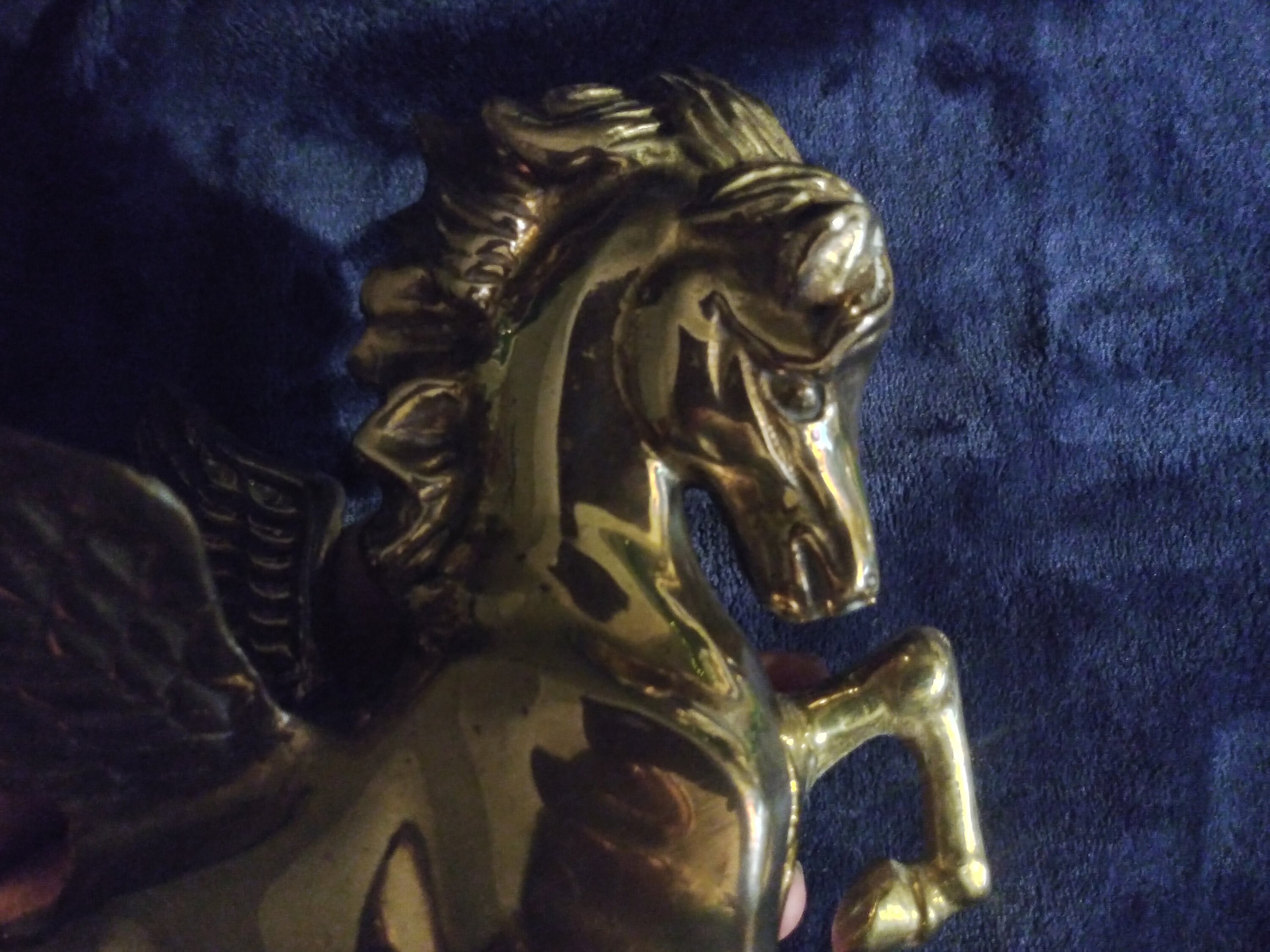 large pegasus statue