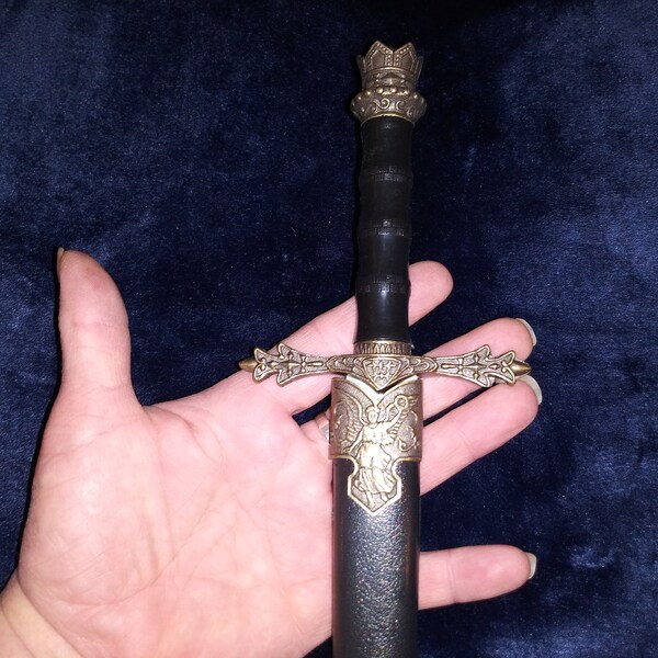 Beautiful Letter Opener-Witches Guardian Angel Ritual Athame-Divine-New Athame With Sheath-Simply Beautiful! Must be 18~Ask to bundle items