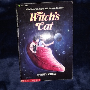 Vintage~Witch&#39;s Cat by Ruth chew