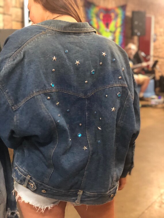 bedazzled denim jacket
