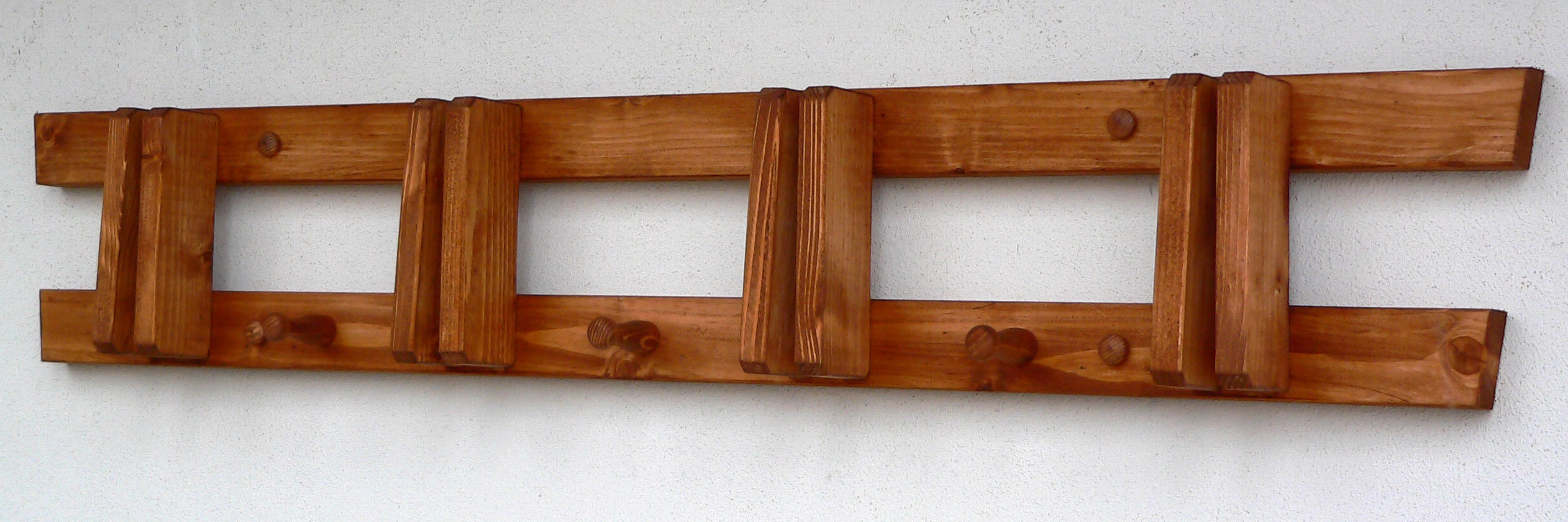 Wall Mounted Wooden Rack for Crosscountry Skis Ski Rack Ski Etsy