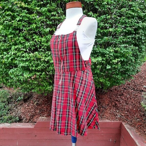 Plaid schoolgirl store dress
