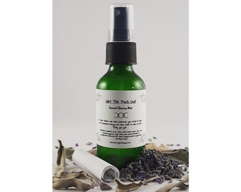 Get The Fuck Out Room Clearing Mist, Smudge Spray, Sage Smudge Spray, Negative Energy Protection, Protection Spray, Palo Santo Spray