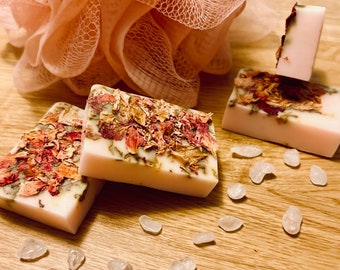 Wild Rose Shea Butter soap