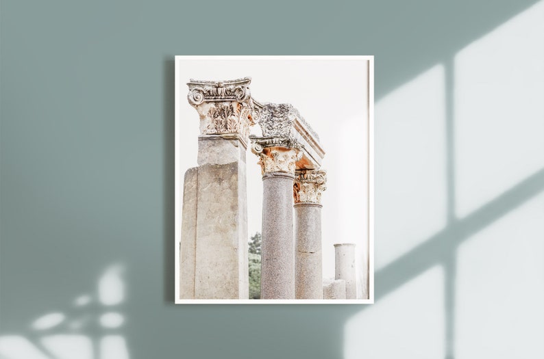 Ephesus Photo Greek and Roman Ruins Travel Photography - Etsy