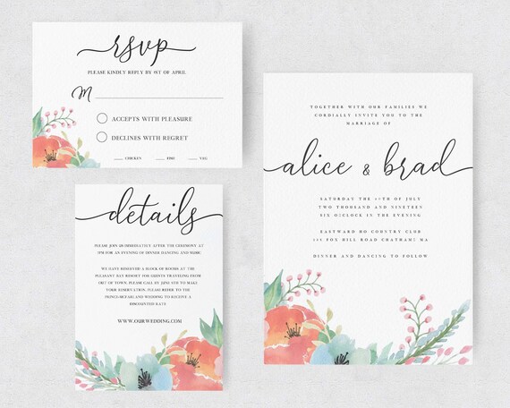Custom Digital Invitation Listing