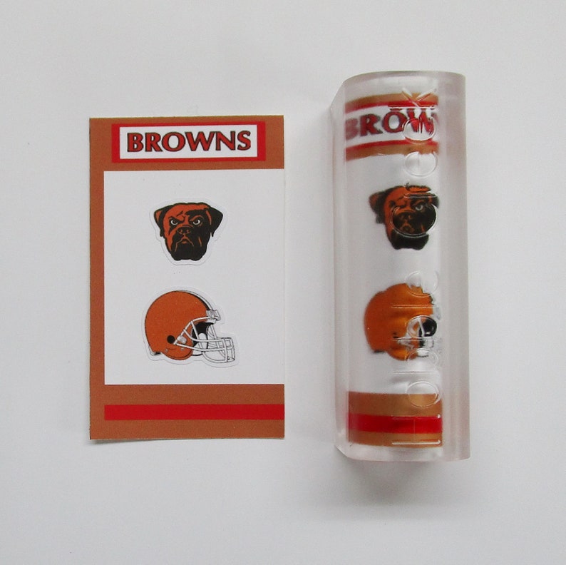 Sierra Cleveland Browns Pretubed Pen Blank Etsy
