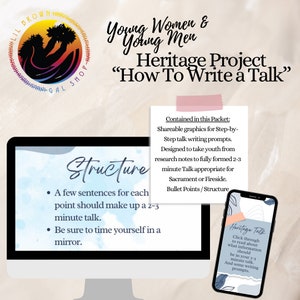 LDS Youth Annual Ancestry Project Ward Fireside Template and Planning YM/YW Ward Stake Presidency Young Women, Young Men image 7