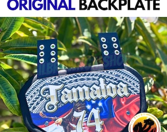 Custom Football Backplate | Personalized Protective Gear, Youth & Adult