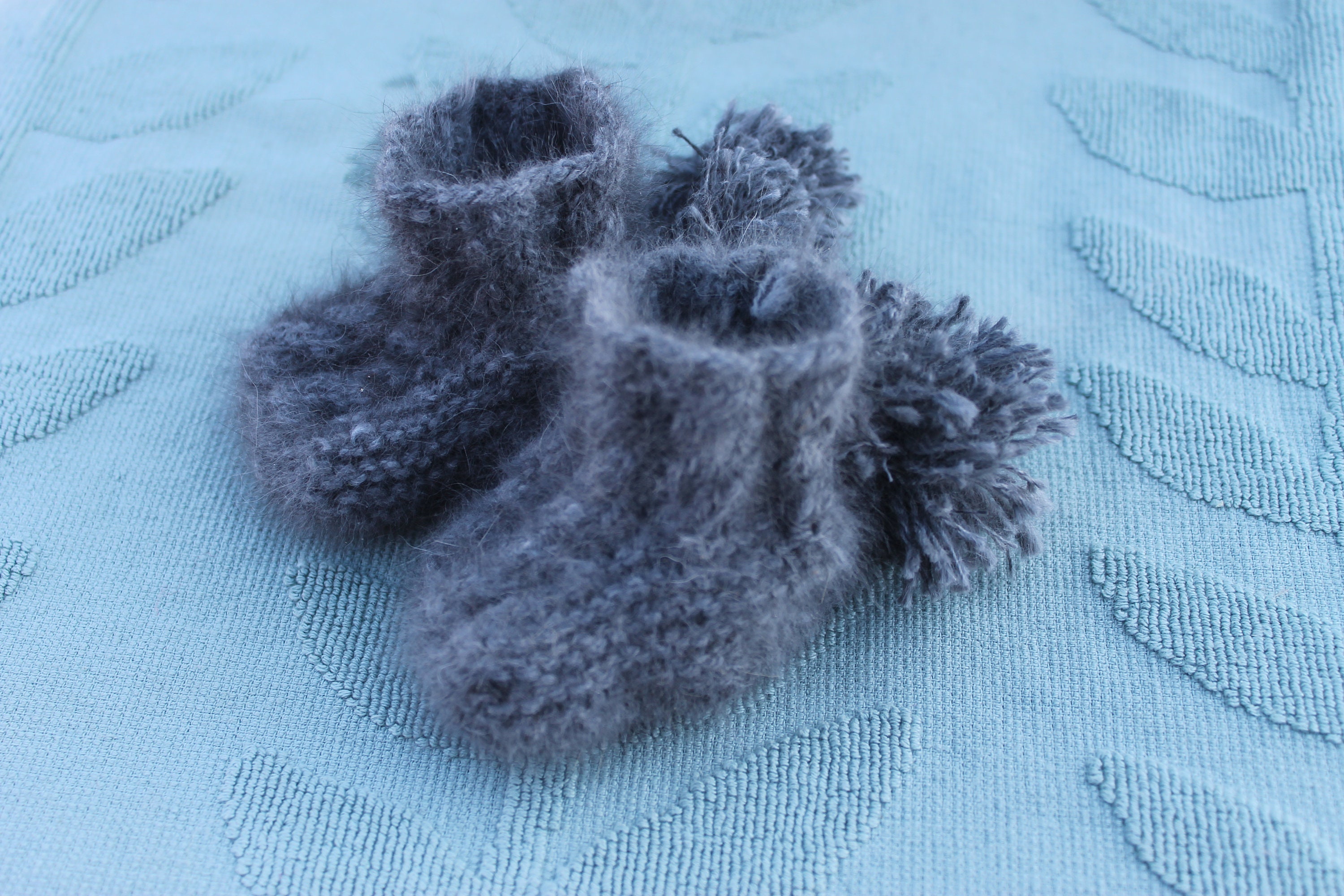 Dark Grey Rabbit Fiber for Spinning, Felting, German Angora Wool ...
