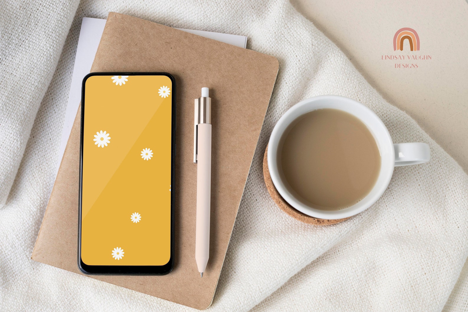 3 Boho Iphone Wallpapers Digital Download Pink Green Etsy