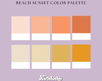 Beach Tones Color Palette | Color Palettes| Color Palette| Digital Art