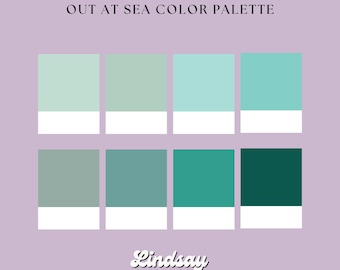 Out at Sea Color Palette| Color Palettes| Color Palette| Digital Art