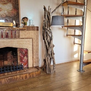 driftwood floor lamp