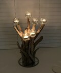 Driftwood candelabra