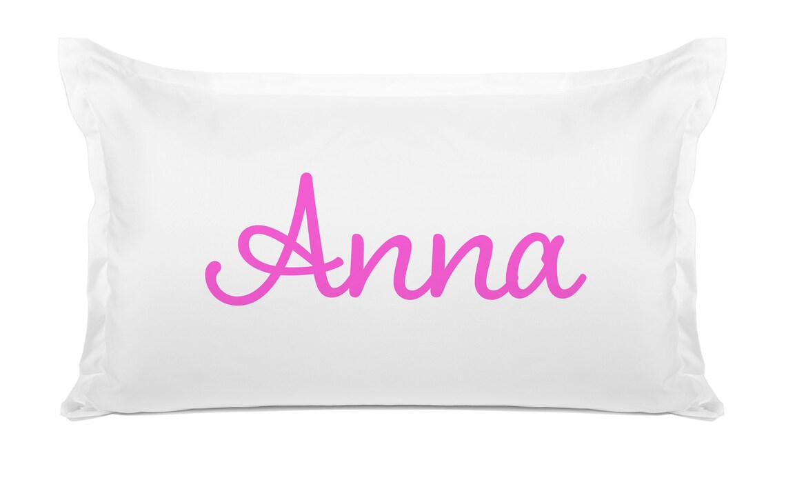 Personalized Kids Name Pillow Girls Boys Kids Bedroom Decor Etsy