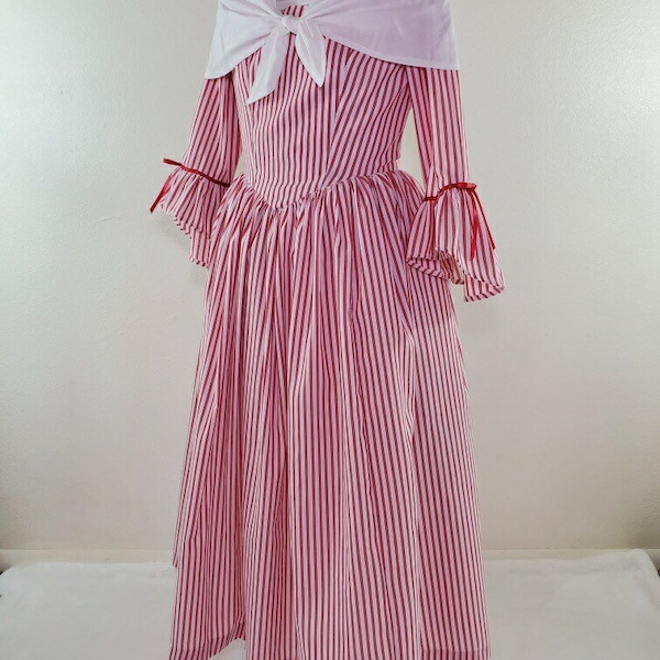 Kid Colonial Dress Mob Cap Etsy